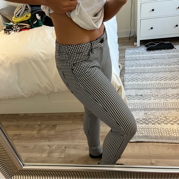 Plaid pants black and white - Picture 2 of 6